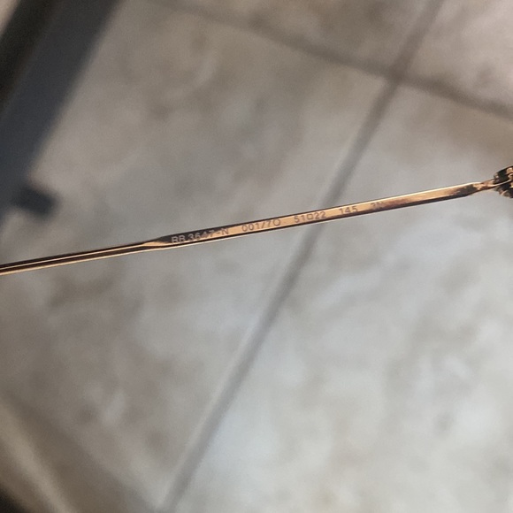 Ray-Ban 3647N Round Double Bridge Mirrored Sunglasses with Case. Gold/Br… - Picture 14 of 16